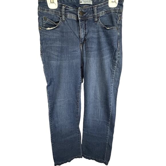 LEE Slender Secret Blue Jeans Size 10M Denim Bangladesh Lower on waist - Picture 14 of 16
